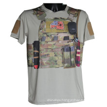 Wolf Slaves Outdoor Sports Tactical Military Python Camo T-Shirt